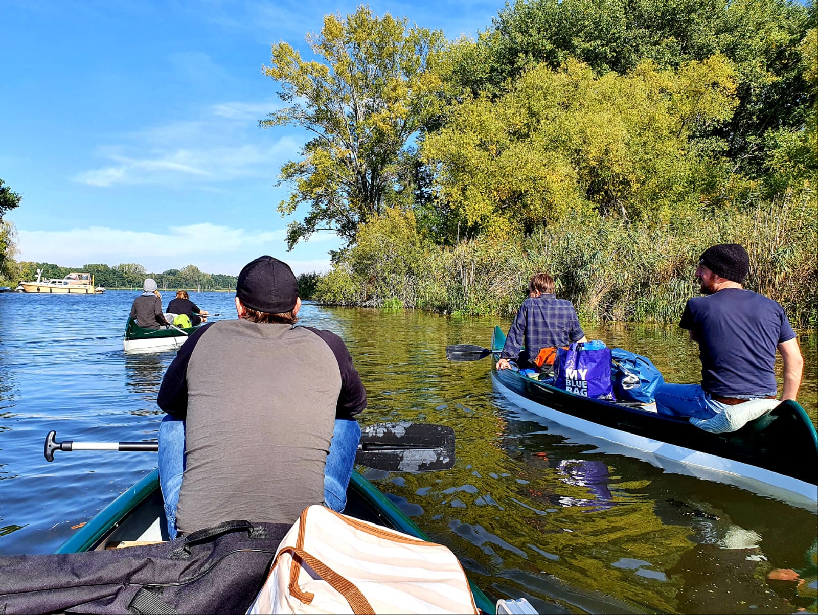 Gruppenevent auf der Havel